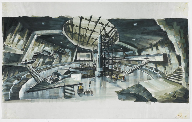 SPECTRE Base design for “You Only Live Twice”